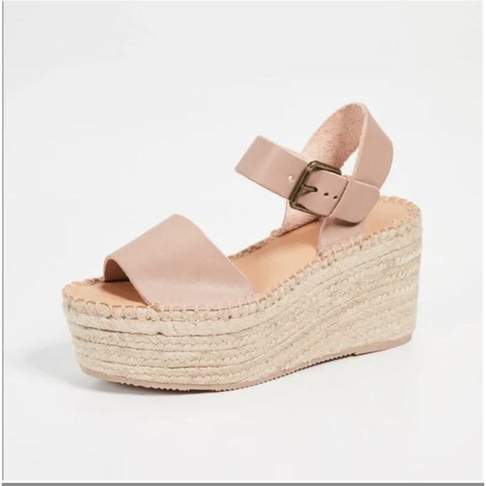 💎✨CLEARANCE SALE✨SOLUDOS DOVE GRAY SANDALS - Picture 2 of 5